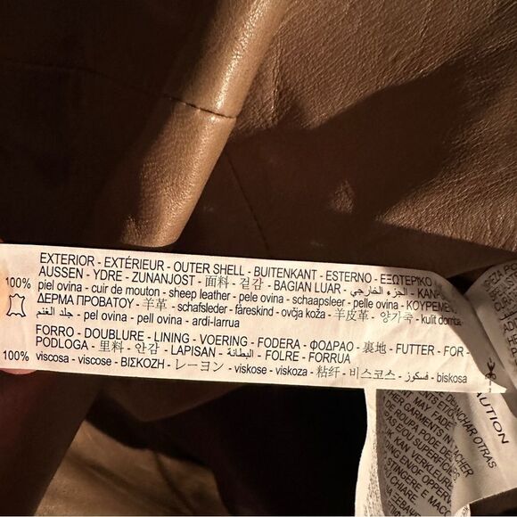 SALE 🔥 ZARA Leather Dress Size S • LIMITED EDITION  • BLOGGER FAVORITE • RARE - Picture 8 of 13